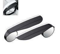 2 Pièces Rétroviseur Angle Mort pour Renault Austral E-Tech Hybrid Esprit Alpine SUV 2022-2025, Visière Pluie Accessoire Porte Extérieur Étanche Ajustable Flexible