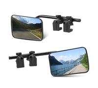 2 Pièces Rétroviseur Caravane, Orifesio Retroviseur Caravane Voiture, Remorque à Miroir Universel, Rétroviseurs de Remorquage pour Caravane, Rétroviseur Additionnel pour Voitures, Caravanes, Remorques