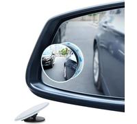 2 Pièces Rétroviseur D'angle Mort Pour Voiture pour Aston Martin Rapide 2010-2013, Rotatif Angle Mort Miroir Auto-Adhésif Convexe Vue Arrière Côté Miroir