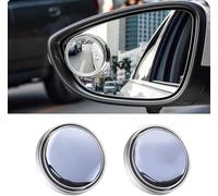 2 Pièces Rétroviseur D'Angle Mort Voiture pour Lincoln Nautilus Aviator Corsair Navigator L, Rétroviseur Convexe Réglable à 360°, Miroir Grand Angle en Verre Hd pour Voitures,White