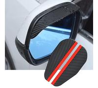 2 Pièces rétroviseur Pare-Pluie, pour Toyota avensis t25 t27 Camry Hilux RAV 4 Antipluie Et Anti-éblouissement Rétroviseur Latéral Pluie Sourcil rétroviseur parepluie