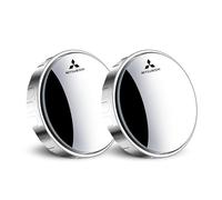 2 Pièces rétroviseurs angle mort voiture, pour Mitsubishi Lancer Evolution IX 2005 2006 2007 Rotation 360° Inclinaison Réglable Convexe Rond Grand Angle Rétroviseur Pièces
