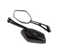 2 Pièces Rétroviseurs Modifiés For Moto Accessoires ABS En Alliage ， Compatibles For RIEJU Tango 50cc Rs2 Matrix 125 307 Aventura Mrt 125 Mr 300(Handle-U-type(BRACKET CLAMP))