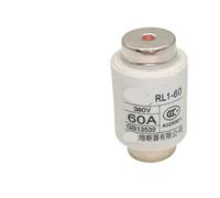 2 pièces RL1-60 380V 20A25A30A35A40A50A60A tube de fusible de corps de fusible en spirale(60A)