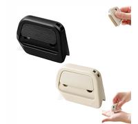 2 pièces Roarrave Box Cutter,Magnetic Retractable Box Cutter - Safety Lock Utility Knife with Built-In Magnet for Easy Storage & Quick Access,Mini Couteau Utilitaire Rétractable