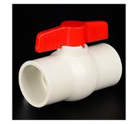 2 pièces robinet à tournant sphérique tuyau d'alimentation en eau et de Drainage vanne rapide PVC 20-110/mm raccords de tuyauterie(1.5 inch)