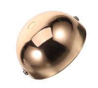 2 Pièces Rosace de Lustre Ronde en Fer-cuivre avec Support Croisé