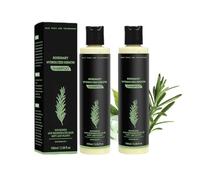 2 Pièces Rosemary Shampoo, Shampooing Romarin Pour La Croissance Des Cheveux, Shampooing À La Kératine Hydrolysée Au Romarin, Naturel Nourrissant Et Hydratant Shampoing Anti Chute Pour Femmes, Hommes