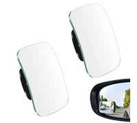 2 Pièces Rotatif Miroir d'Angle Mort pour Rétroviseur Voiture - Réglable Blind Spot Mirror
