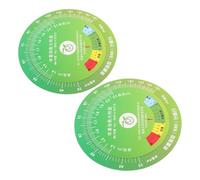 2 pièces roue de calcul IMC en plastique portable | Référence rapide taille poids, suivi du poids sans calcul manuel, pour salle de sport et maison, étudiants et sportifs