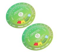 2 pièces roue de suivi IMC en plastique calculateur portable | Carte de référence rapide, pour le suivi du poids sans calcul manuel, à la maison et en déplacement, familles et étudiants