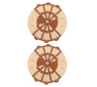 2 Pièces Roue en Bois, Outil D’accords pour Théorie Musicale | Référence Rapide pour Progression Harmonique, Apprentissage, Piano, Gammes, Studio ou Pratique à Domicile, Enseignants