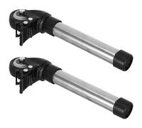 2 Pièces Roues pour Déambulateur de Rechange en Acier Roulettes | Handicap Walkers, Usage Intérieur à Maison, Maniabilité Accrue en Espaces Étroits, Installation Facile