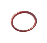2 Pièces Rouge encapsulé FEP Caoutchouc joints toriques, 2x89x93mm | Convient à l’étanchéité statique des brides, vérins hydrauliques et équipements basse température.