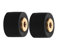 2 Pièces Rouleau Pinceur pour Enregistreur, Caoutchouc Noir | Montage Simple, Conception Précise et Résistante à L’usure, pour Recorder et Player, Usage DIY ou Technicien