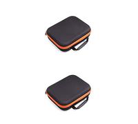 2 pièces Sac à outils Ox Tissu Vide Stockage Organisateur Fermeture à glissière Fermeture de fermeture Pochette de travail réutilisable Etui de protection extérieur, petit