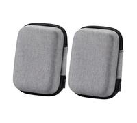 2 Pièces Sac de Rangement Portable Étanche pour Accessoires Numériques Organisateur de Câbles Sac de Stockage pour Microphones Écouteurs et Câbles USB Multifonctionnel pour Voyages
