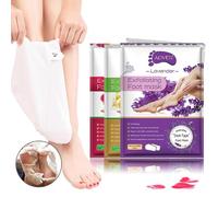 2 Pieces/Sac Exfoliant Pied Masque Pieds Creme Pour L'elimination De La Peau Morte Outil De Soin Des Pieds Enlever La Peau Morte Pied Peeling Blanchissant Pied