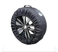 2 Pièces Sac Housse de Pneu pour BMW Z4 E85 E89 G29 2002-2025, Protecteur Roue Robuste Couverture Pneu de Secours Ajustable, 15-19 Pouces,Black