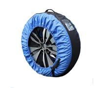 2 Pièces Sac Housse de Pneu pour VW Golf MK7 2013-2019, Protecteur Roue Robuste Couverture Pneu de Secours Ajustable, 15-19 Pouces,Blue