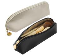2 Pièces Sacs De Pinceau De Maquillage Simples, Accessoires De Stockage Multi-Fonctions Classiques Et À La Mode, Sacs De Voyage Réutilisables Et Pratiques.
