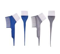 2 Pieces Salon Professionnel Cheveux Brosse Peigne Ensemble Cheveux Teinture Coloration Bricolage Coiffure Teinte Brosse Brosse Cheveux Coloration Peigne Outil