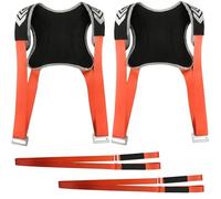 2 Pièces Sangle de Levage Demenagement, Système de Levage et de Déplacement de 2 Personnes, Réglable Sangles de Transport, Demenagement Accessoire pour Transportez Facilement Meubles, Appareils