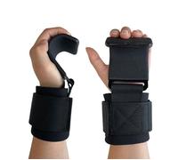 2 pièces Sangle Musculation Crochet Protege Poignet Tirage Néoprène Rembourré Pour les Exercices de Musculation,Gym Fitness