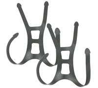 2 pièces sangles de harnais de tête sangles respirateur masque complet en silicone élastique sûr ensemble harnais tête pièce rechange protection respiratoire
