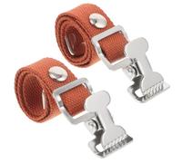 2 Pièces Sangles de Pied Réglables, Kit de Remplacement | Confort Renforcé, Installation Facile, Alliage D'aluminium et Tissu, Usage Intérieur, pour Clowns