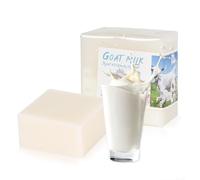 2 Pièces Savon au Lait de Chevre, Savon Artisanal Bio, Savon Naturel Solide 100g, Barre de Savon Pour Peau, Cheveux, Corps, Visage, Savonnette Lait de Chevre pour Bain, Douche, Lavage