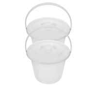 2 Pièces Seau D'urine en Plastique Épais Gradué, Portable, Étanche