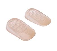 2 pièces semelles intérieures en silicone pour augmenter la hauteur, inserts de levage de talon ergonomiques invisibles absorbant les chocs, coussinets élastiques d'absorption des (2,5 cm)