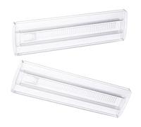 2 Pièces Séparateur De Rétractable Pour Cuisine Et Vêtements