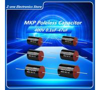 2 pièces série MKP 400V 0.1uF-47uF Audiophile divisé condensateur Audio diviseur 0.1UF 0.22 0.47 1 2.2UF 4.7UF haut-parleur Audio