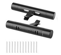 2 PièCes SéRies Diffuseur D' de Voiture Diffuseur de Voiture de Ventilation avec 12X Recharge-Voiture DéSodorisant-Voiture Parfum-Voiture Diffuseur D' Ventilation