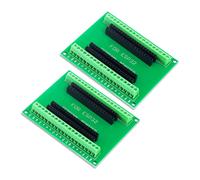 2 PièCes SéRies ESP32 Carte de DéRivation GPIO 1 en 2 pour 38PIN Version éTroite ESP32 ESP-WROOM-32 Carte de DéVeloppement de MicrocontrôLeur