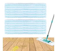 2 Pièces Serpillère de Rechange pour Leifhat Profi XL Micro Duo/Cotton Plus | 42cm Housse de Rechange en Microfibre pour Balai Nettoyante et Absorbante pour Tous Types de Sol