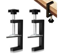 2 Pièces Serre Joint, Pince C Clamp En Acier Au Carbone Plage de Serrage 10-57mm Pince G Réglable Pour Travail Bois Bricolage, Soudage