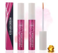 2 Pièces Serum Cils Croissance Ingrédients Naturels, Serum Pousse Cils Favorise Une Croissance Rapide pour Des Cils Plus Longs et Plus épais Doux Non Irritant Hommes Femmes