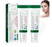 2 Pièces Sérum Éclat Correcteur de Taches Brunes, Niacinamide 5% Serum, Sérum Correcting Glow, Améliorer le Teint de la Peau/Restaurer l'Élasticité/Réduire les Ridules(2 * 50ml)