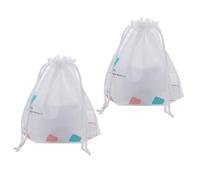 2 Pièces Serviette Visage Jetable en Coton, Grosse Bobine, Blanche | Essuyage du Maquillage Rouge à Lèvres, Résidus de Fond de Teint, Soin Doux Peau Sensible