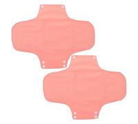 2 Pièces Serviettes Hygiéniques Lavables, Coton Respirant Rose | Réutilisables et Lavables en Machine, Silhouette sans Trace, Usage Discret Après Naissance, pour Fuites Légères
