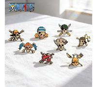 2 pièces/set Insigne officiel en alliage Toei Animation, broche personnage de dessin animé, épinglette en métal, accessoire vestimentaire, décoration de sac à dos, collection, cadeau d'anniversaire po