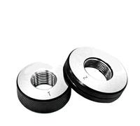 2 pièces/set jauge à anneau pour filetage de passage et d'arrêt métrique 6g M11-M60 pas de 1,5(M25X1.5 6g)