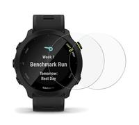 2 pièces/set pour Garmin Forerunner 55 Smart Watch Protecteurs d’écran Arc Edge HD Clear Tempered Glass Fil