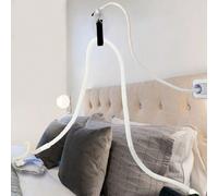 2 pièces/set Support pour tuyau CPAP - Porte-tuyau de lit CPAP, empêche l'emmêlement, évite le blocage, soulève le tuyau CPAP loin du visage et des bras pour un sommeil plus confortable 1 jeu,Noir 1se