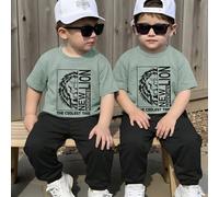 2 pièces/Set T-shirt à manches courtes et pantalon confortables, décontractés et mignons avec motif lion, convenant aux garçons. Idéal pour l'intérieur, l'extérieur, le quotidien, les sports, les fête