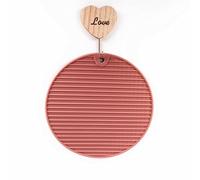 2 Pièces Sets de Table Ronds en Silicone Isolants Thermiques