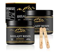 2 Pièces Shilajit Reines Himalaya 50g, Shilajit Résine pure Himalaya, Shilajit Himalaya, Shilajit Résine, Shilajit Naturel Force Maximale Adapté aux Hommes et aux Femmes